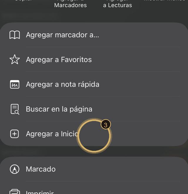 Paso 3: Agregar a Inicio